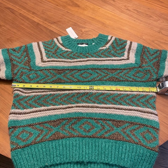 Scotch and Soda Metallic Fair Isle Sweater - Picture 9 of 9